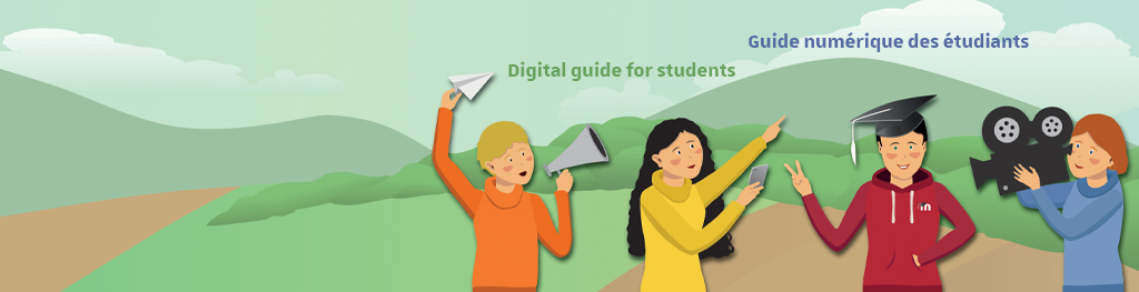 Accédez à la plaquette des services numériques pour les étudiants